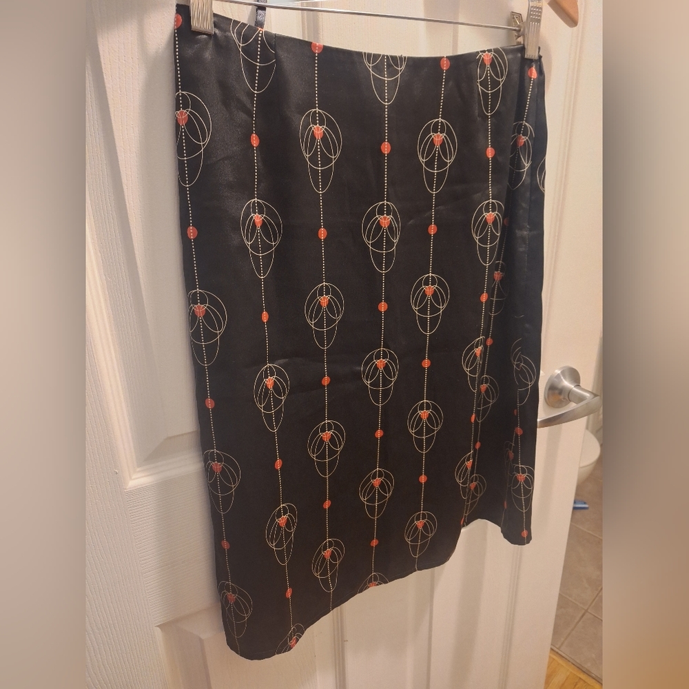 Beautiful Esprit Satin Skirt Size 2 (xs-s)